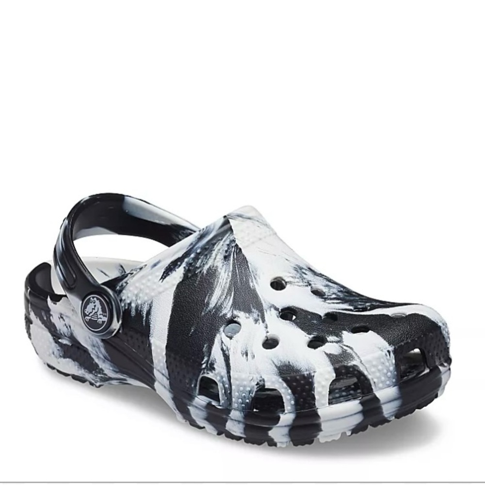 TODDLER CLASSIC MARBLE CROCS * LIKE NEW